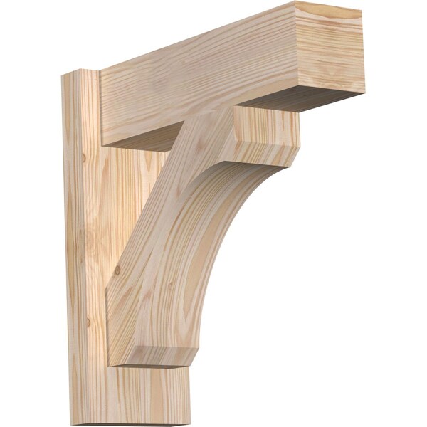 Ekena Millwork Legacy Block Smooth Outlooker, Douglas Fir, 5 1/2"W x 16"D x 16"H OUT06X16X16LEC05SDF - main